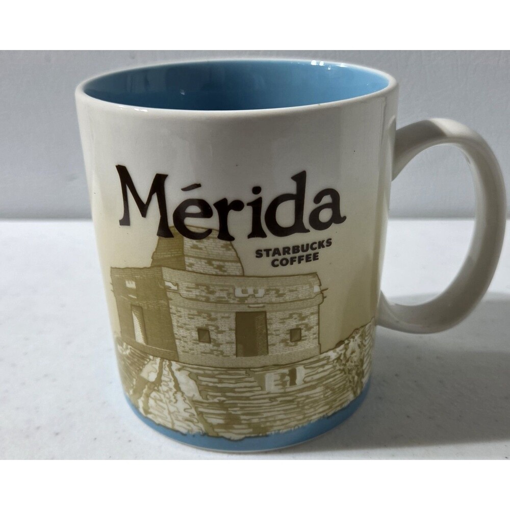Starbucks 2014 Global Icon Merida Coffee Cup City Collection 16 oz. NEW
